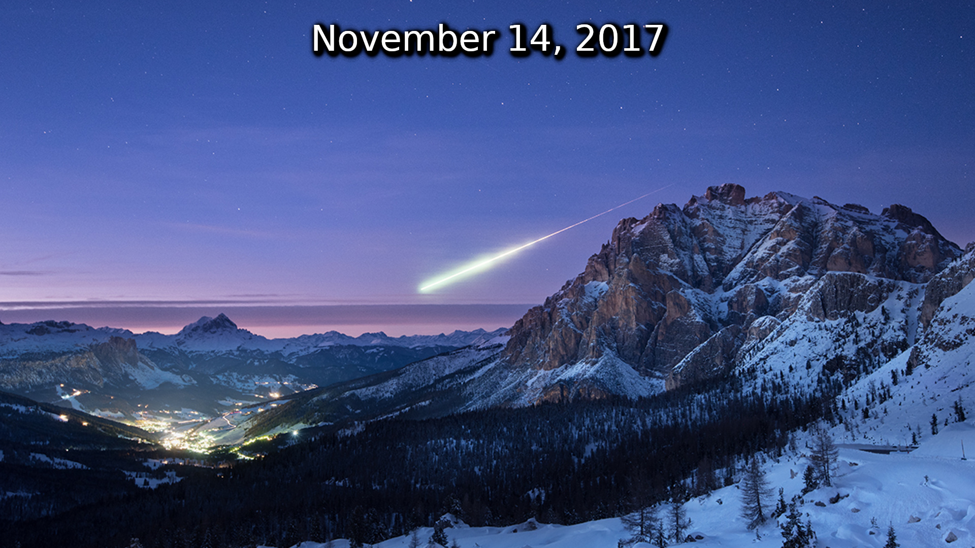 Fireball Over Germany - November 14, 2017 - The Devil being cast down